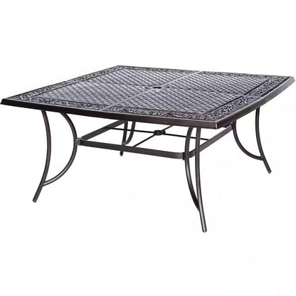 Legacy 9-Piece Patio Outdoor Dining Set with Large Square Table