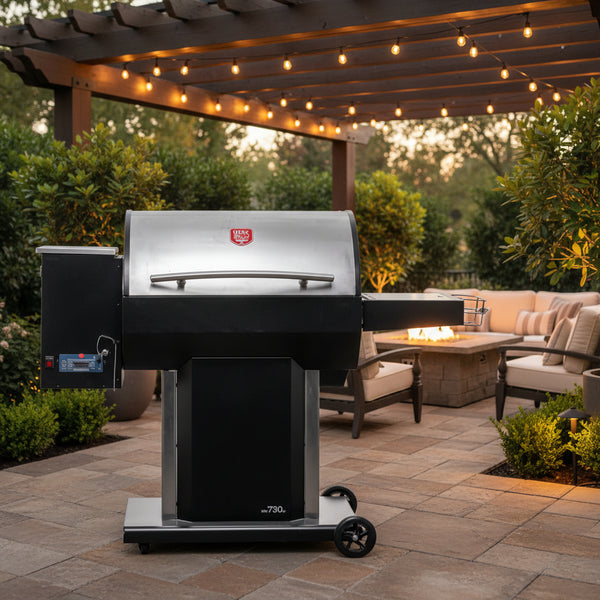 730 Sq In. Stainless Steel Wood Pellet Grill