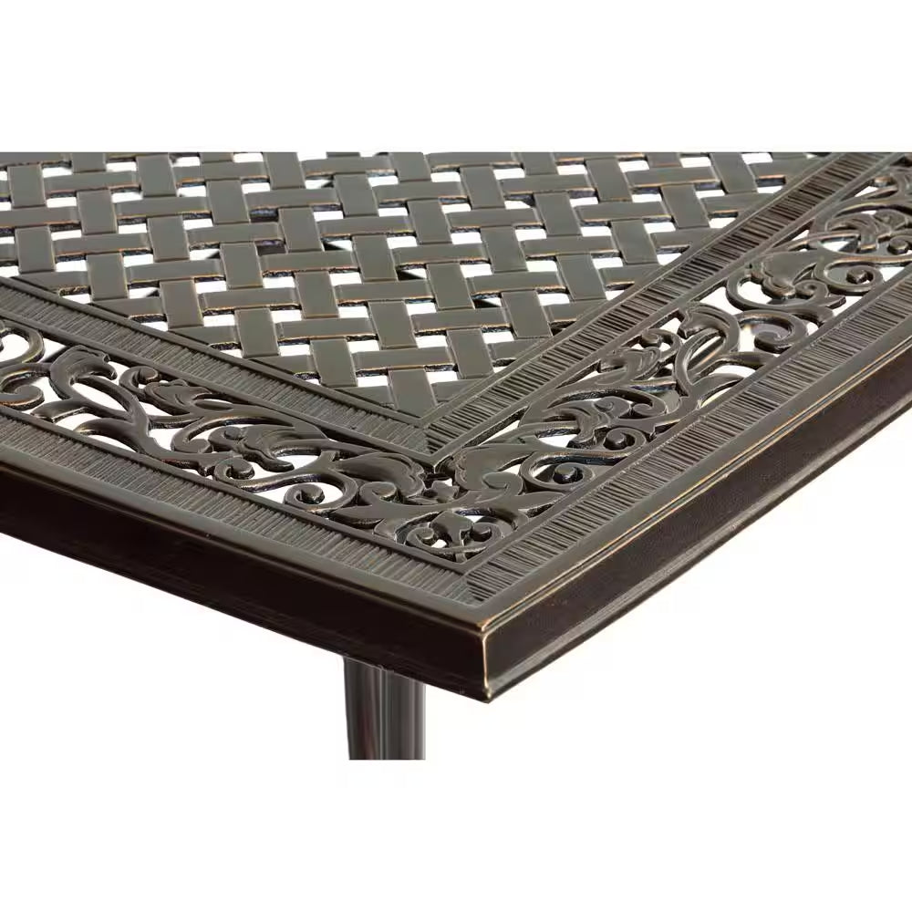 Legacy 9-Piece Patio Outdoor Dining Set with Large Square Table