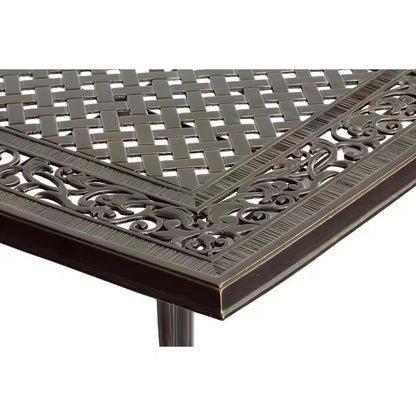 Legacy 9-Piece Patio Outdoor Dining Set with Large Square Table